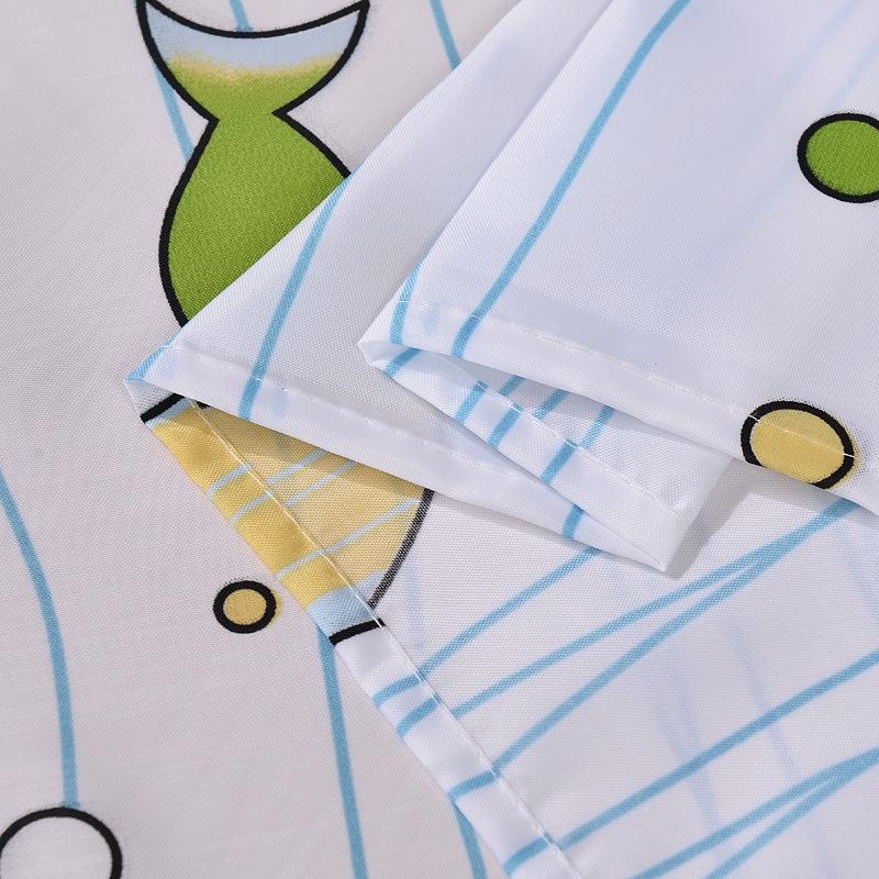 Rèm NhàTắm, Phòng Tắm Bong Bóng Cá Không Thấm Nước Họa Tiết Hoạt Hình