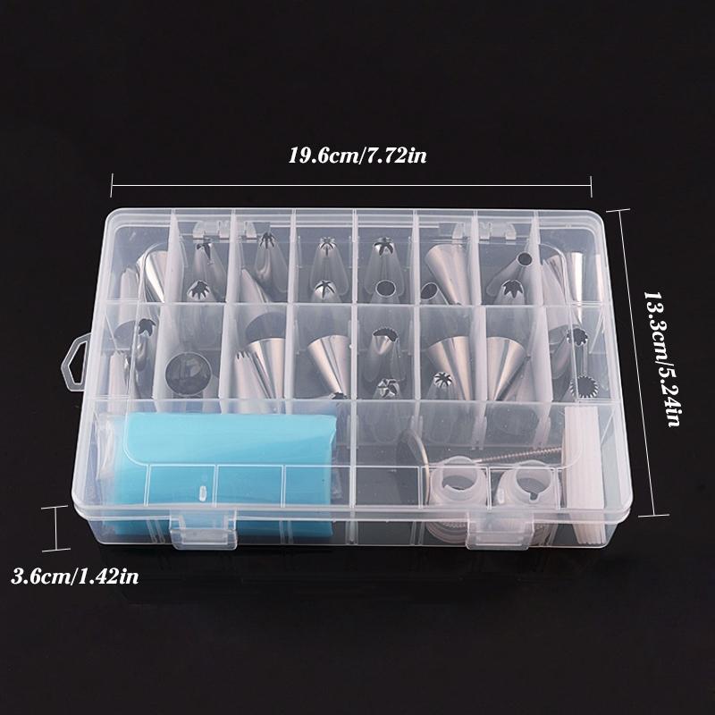 Set 38 Dụng Cụ Bắt Bông Kem Trang Trí Bánh