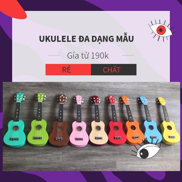 Đàn ukulele tặng 4 phụ kiện - Đàn dễ tập cho người bắt đầu