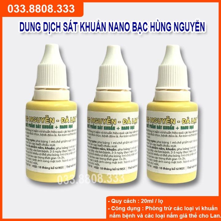 CHẾ PHẨM HÙNG NGUYỄN NANO BẠC CHUYÊN PHÒNG NẤM VI KHUẨN PHONG LAN