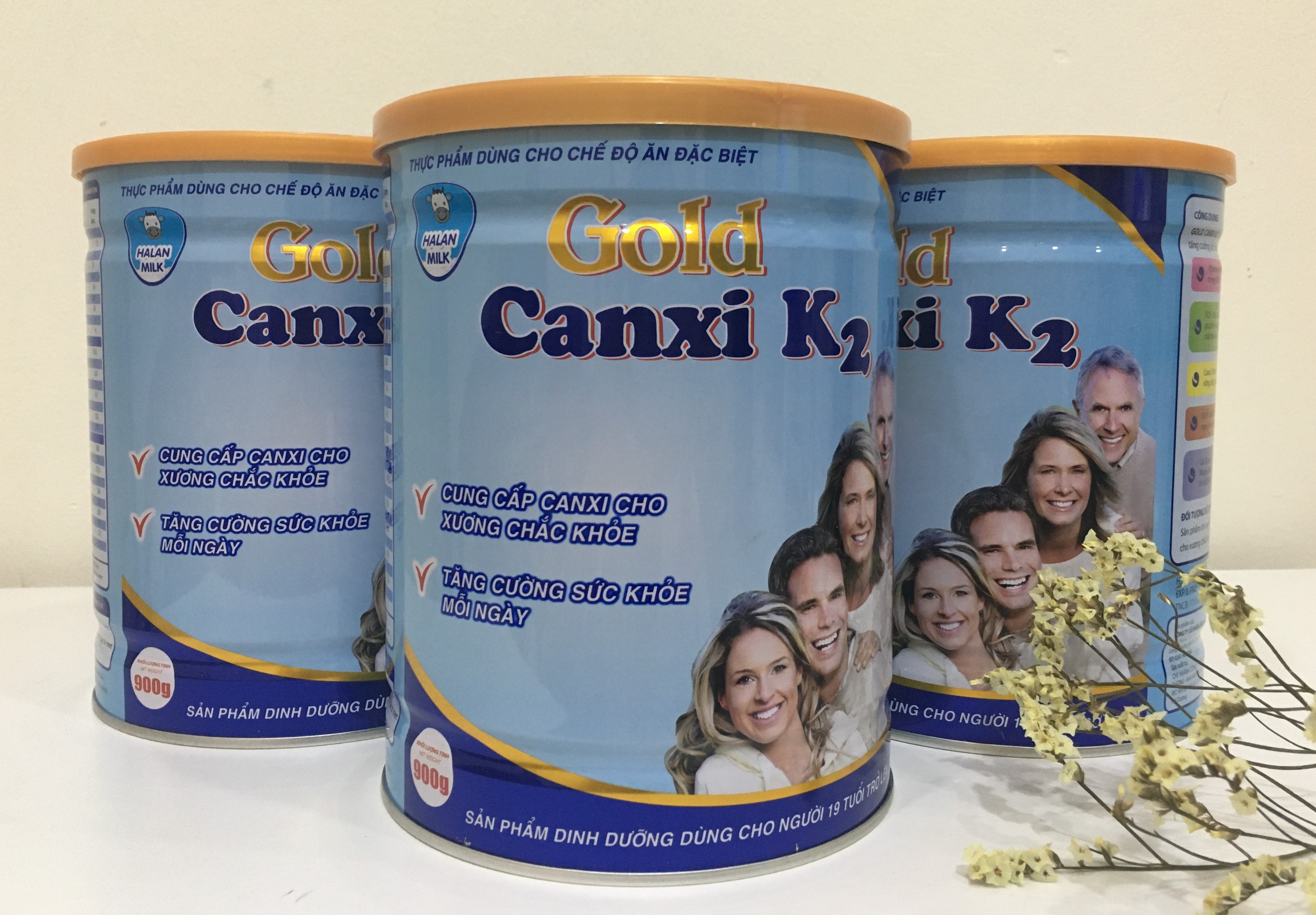 Sữa UtiMilk Canxi Gold 900g -VietNam24h - Cung cấp Canxi cho xương chắc khỏe, Tăng cường sức khỏe mỗi ngày