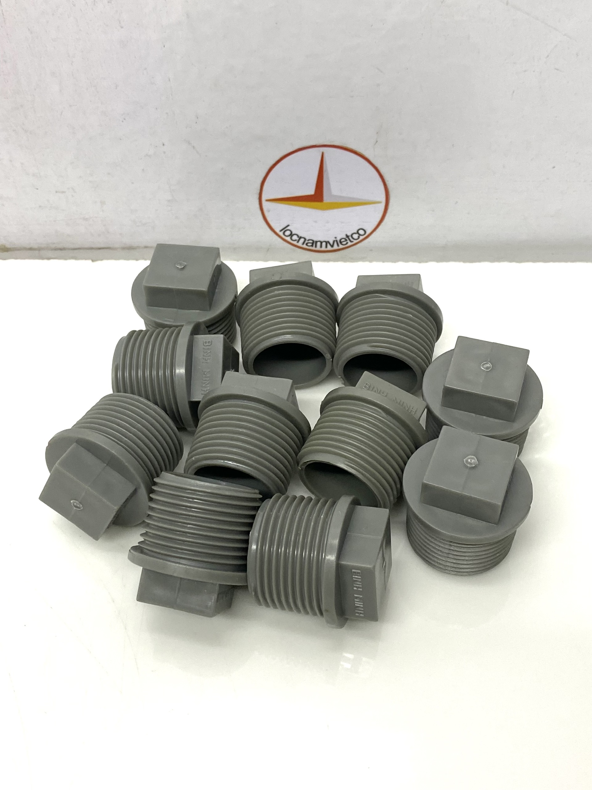 Nắp bịt ren ngoài 34 nhựa PVC Bình Minh