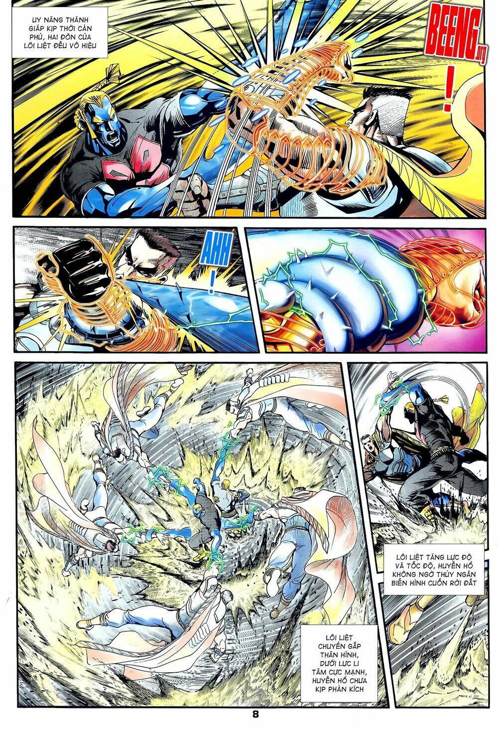 long hổ 5 thế chapter 225 8