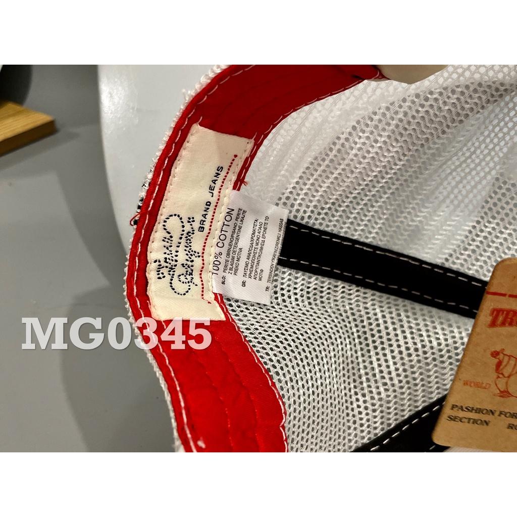 Mũ lưỡi trai lưới Nón kết Thêu logo True Religion Unisex Freesize Monoshop
