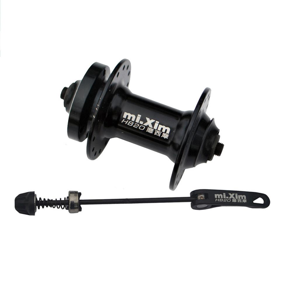 Bike Disc Brake Hubs Front Rear Bearings Hub Set w/ Lever 32H Cassette Hubs