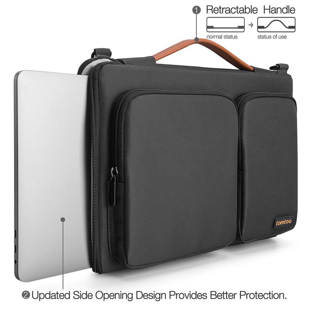 Túi Đeo Macbook-Laptop Tomtoc 360* Shoulder Bags 13/15/16inch - Đen