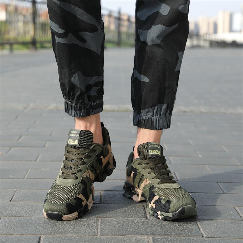 Cam Phối Chạy Bộ Nam Bền Mùa Hè Thoáng Khí Giày Nữ Ngoài Trời Giày Đi Bộ Chống Trơn Trượt Giày Đi Bộ Thể Thao Chạy Bộ Color: Summer Breathable Shoe Size: 41