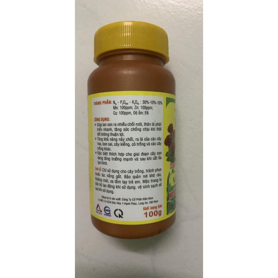 Phân bón NPK KINA theo phân Loại 30-10-10 ; 21-21-21 ; 6-30-30; 10-55-10 lọ 100gr
