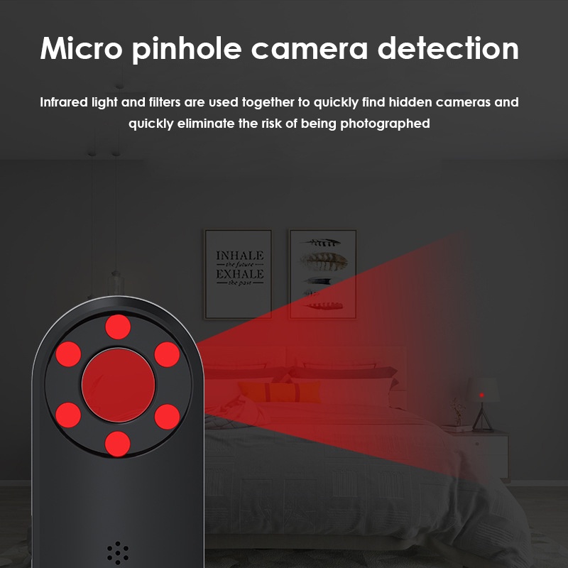 Máy dò tín hiệu chống theo dõi GPS quét Camera EuroTech Rada AK400 10Mhz-5Ghz