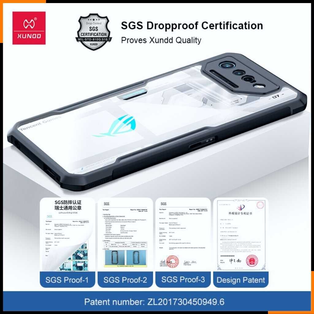 Ốp lưng rog phone 7 chống sốc xundd bảo vệ camera chống ố vàng phụ kiện điện thoại huỳnh tân store