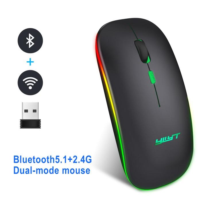 Ergonomic Gaming Mouse G852 Bluetooth + 2.4g dual mode Computer Mouse Gamer Mice With Backlight For PC Laptop