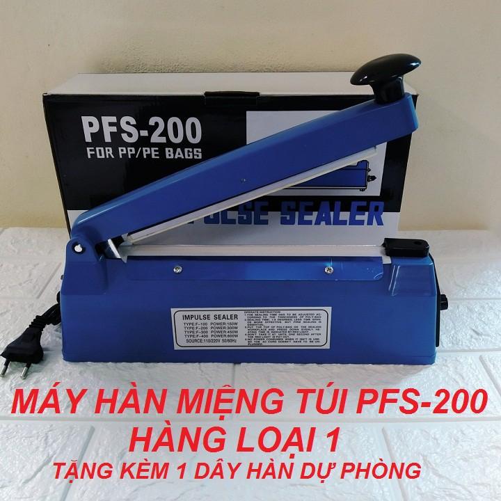 MÁY HÀN MIỆNG TÚI DẬP TAY MÁY HÀN NHIỆT PFS-200 HÀNG LOẠI 1