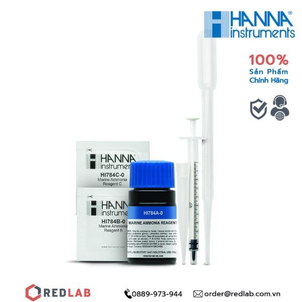Thuốc thử Amonia, 25 lần đo dùng cho máy đo checker Hanna HI784-25