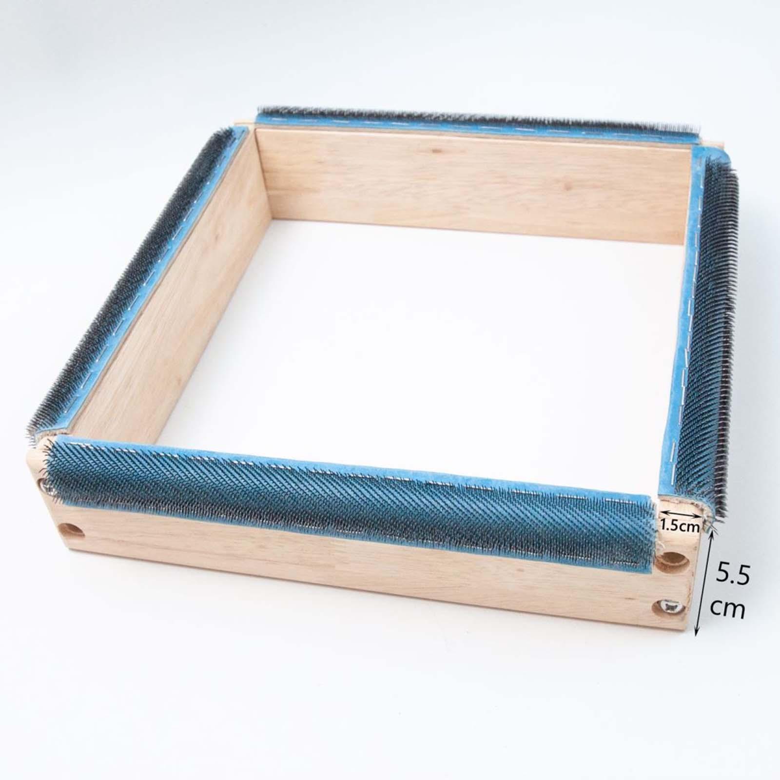 Practical Embroidery Frame Detachable Sewing Tools Wood DIY Durable Craft Cross Stitch Hoop Rug Hooking Frame for Cross Stitch