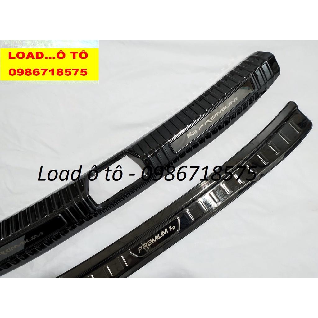 Chống Trầy Cốp, Ốp Bậc Cốp Xe KIA K3 2022-23 Mẫu Titan Cao Cấp, Chữ Bóng Đẹp
