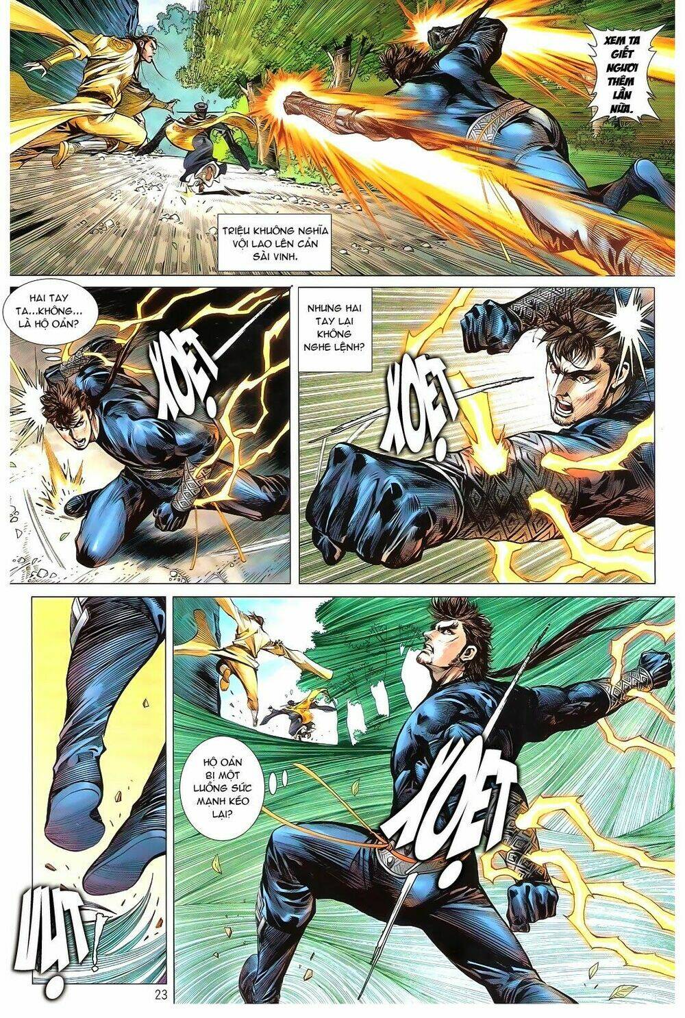 thiết tướng tung hoành (cựu tác) chapter 111 23