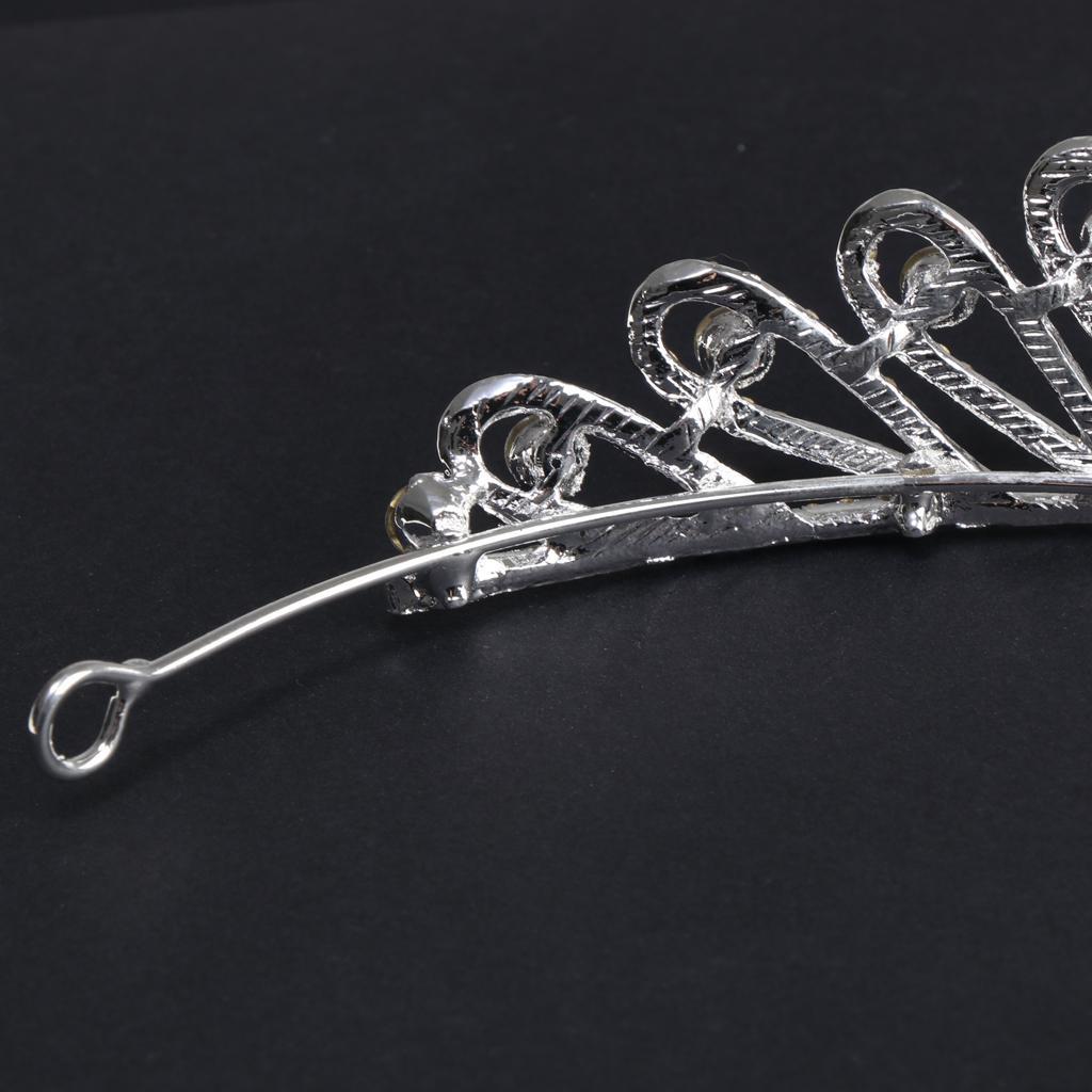 Rhinestone Crown Women Bridal Tiara Wedding Queen Prom Pageant Princess