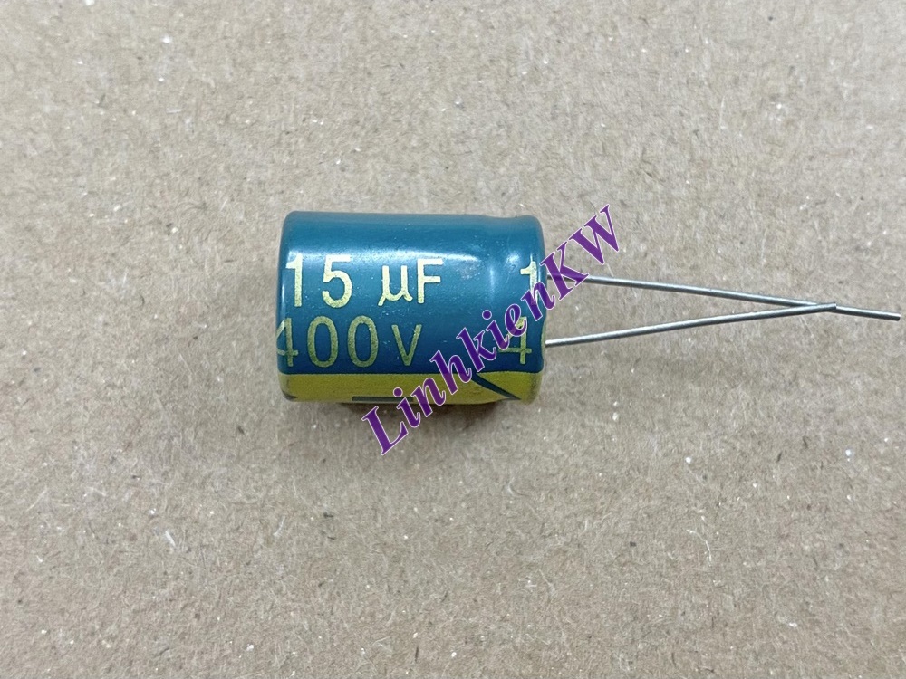 10 cái Tụ Hòa Phân cực 15UF 400V mới !