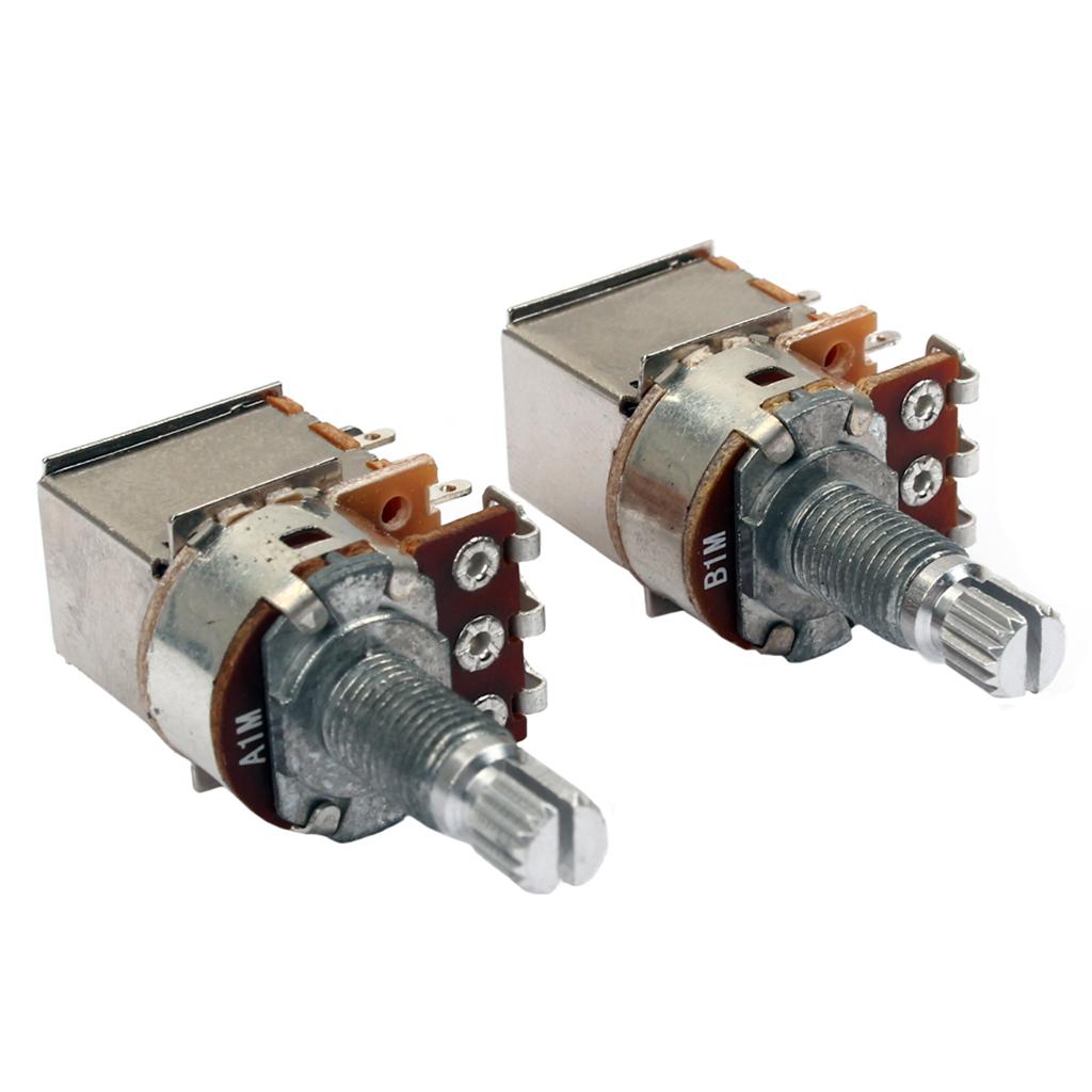 Guitar Accs   Split Shaft 18mm Potentiometer Pot for Audio   Volumn