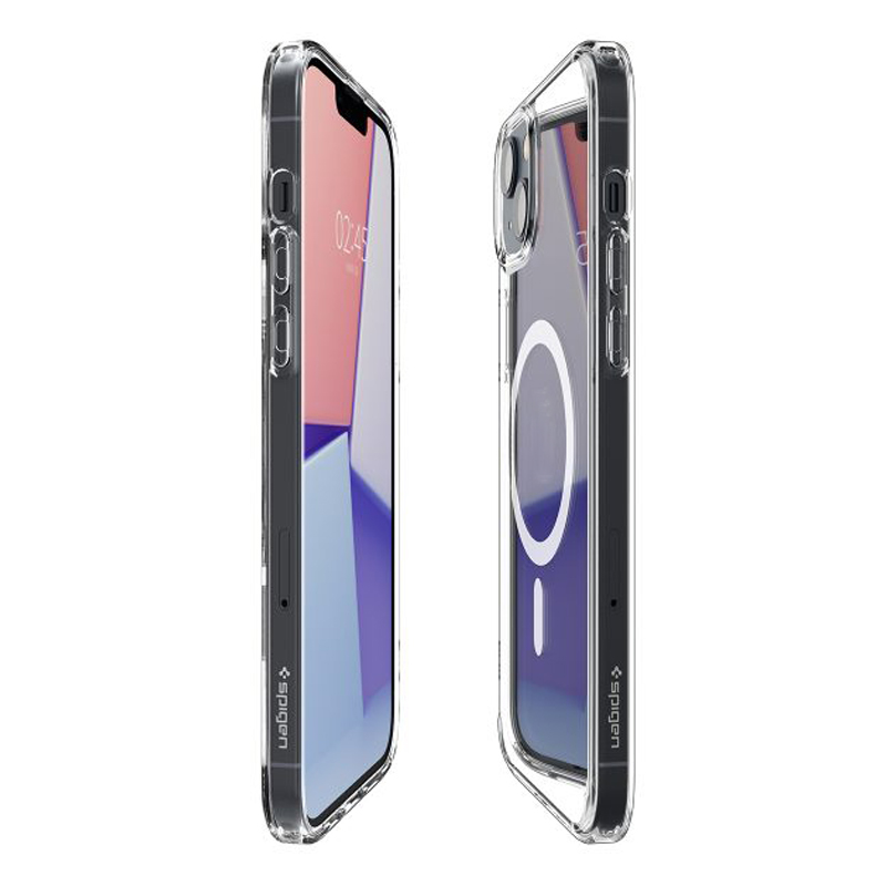 Ốp lưng SPIGEN dành cho iPhone 14 Plus Crystal Hybrid Magfit - Hàng chính hãng