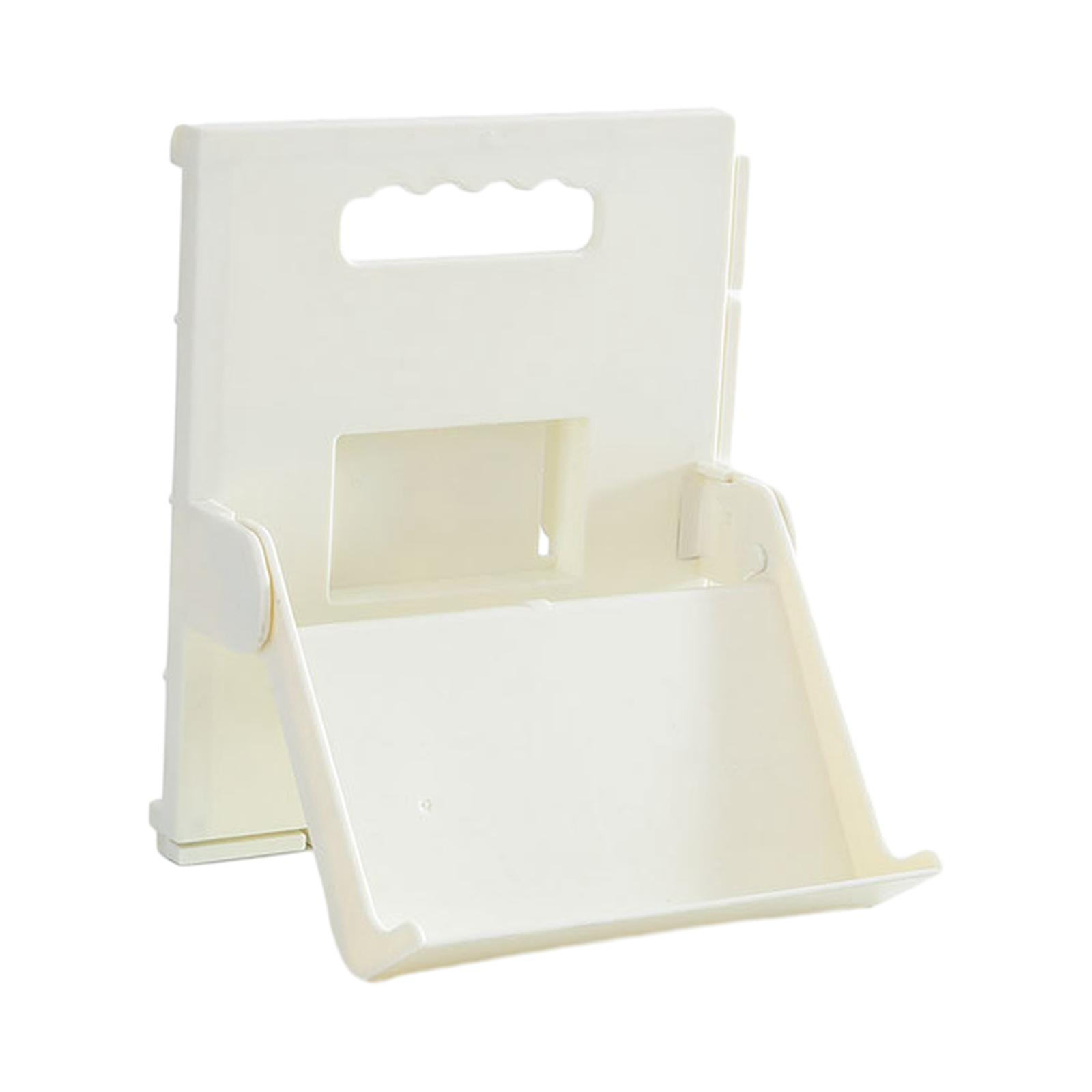 Shoe Storage Rack Shoe Organizer Wall Mount, Stackable Hanger Punch Free Narrow Shoe Shelf Folding Shoe Rack for Garage Door Bathroom Hallway