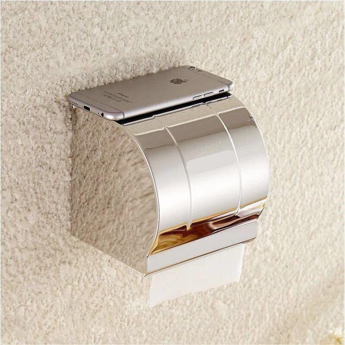 LÔ GIẤY VỆ SINH HỘP KÍN INOX 304 DÀY DẶN
