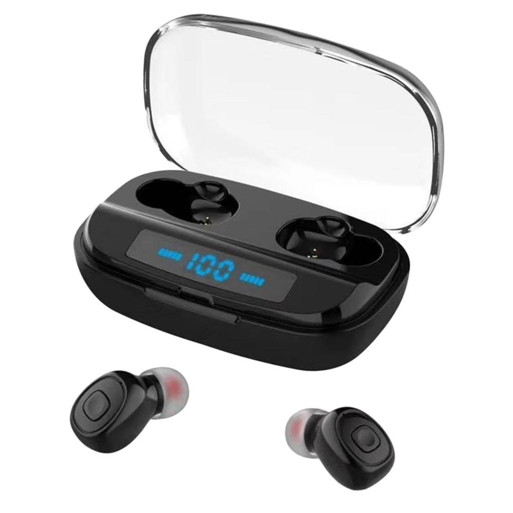 New wireless  mini headphones 5.0 with waterproof display Bluetooth