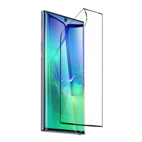 Combo 2 miếng dán bảo vệ màn hình dẻo dành cho Samsung Note 10/Note 10 Plus 0.15mm chính hãng Baseus