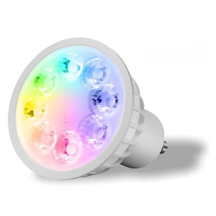 Đèn Led thông minh Spotlight đổi màu 4W GU10 RGB + CCT