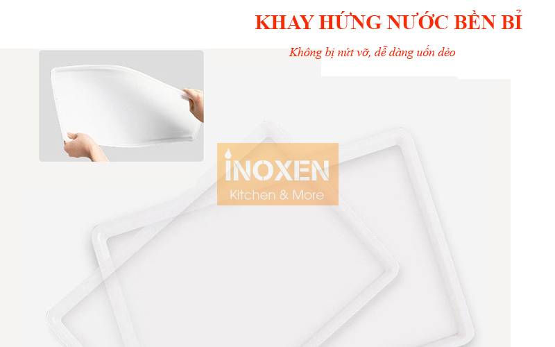 Giá bát đĩa cố định cao cấp trong tủ bếp BCD80 INOXEN
