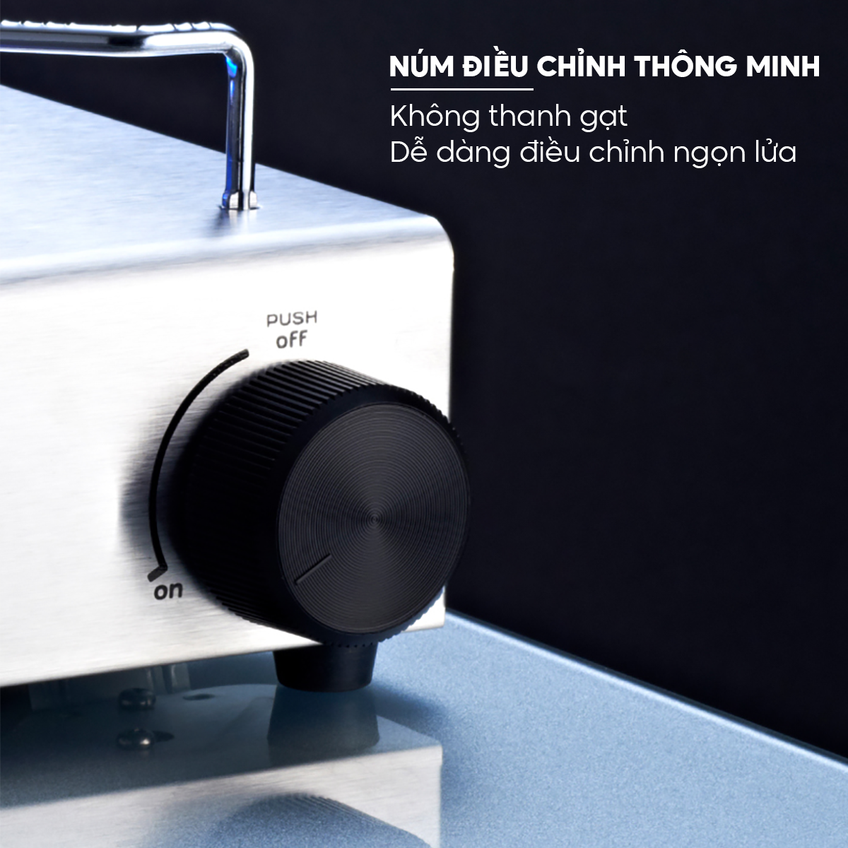 Bếp Ga Mini Cao Cấp Kovea CUBE - Inox 100% Công Suất 1800W Nhỏ Gọn Bảo Hiểm Chống Nổ Hàng Chính Hãng