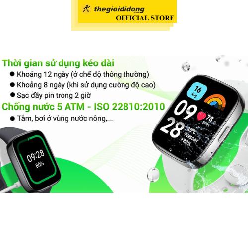 Đồng hồ thông minh Xiaomi Redmi Watch 3 Active 46mm - Hàng Chính Hãng