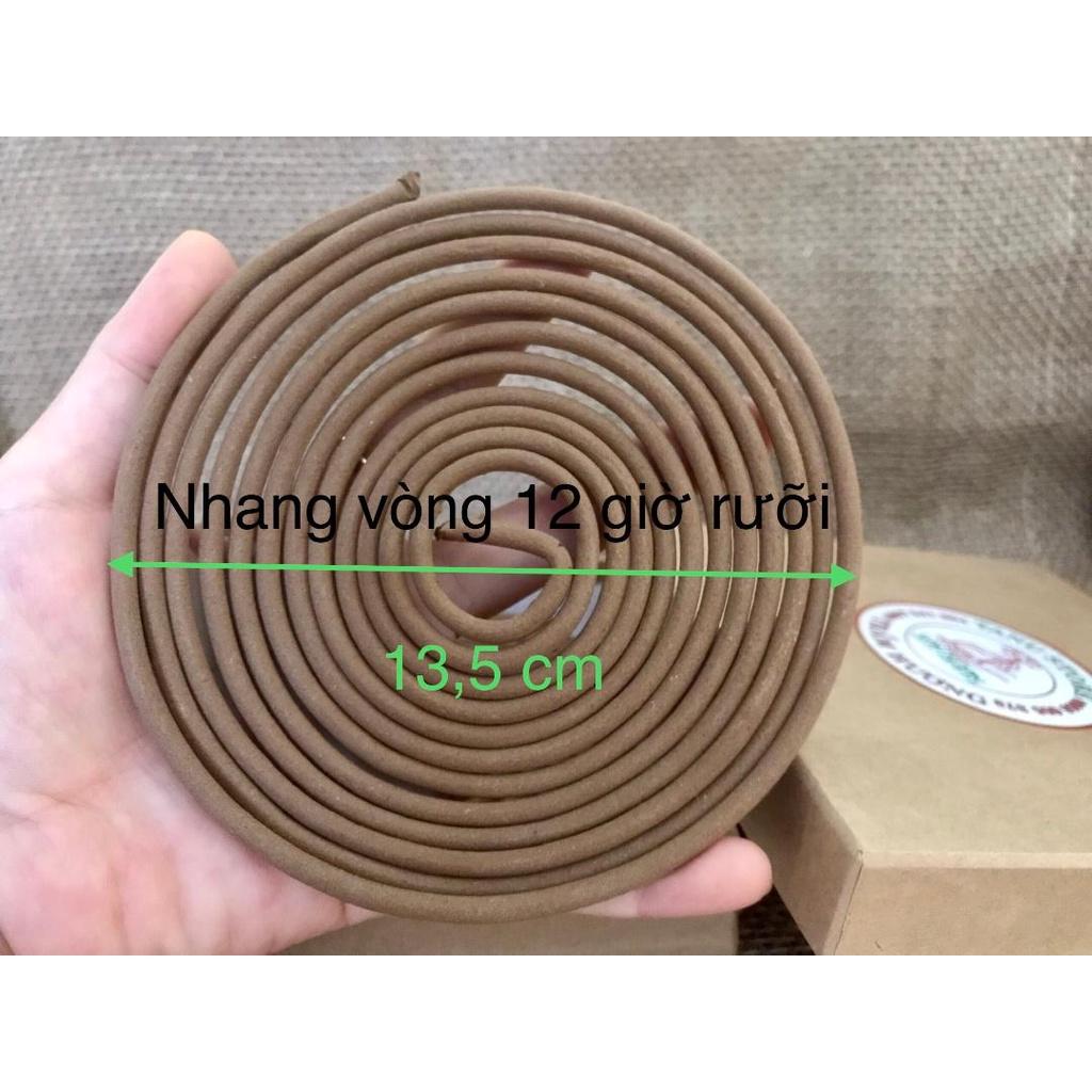 NHANG VÒNG TRẦM HƯƠNG 12H RƯỠI (12,5H)- THƠM TRẦM NGUYÊN CHẤT, THẮP THỜ CÚNG, TẨY UẾ HIỆU QUẢ- TANU STORE