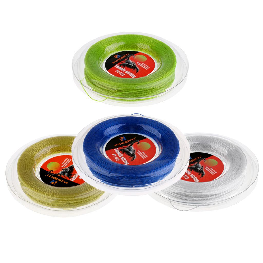 Tennis String Durable High Elastic Nylon Tennis Racquet String 200m 1.3mm