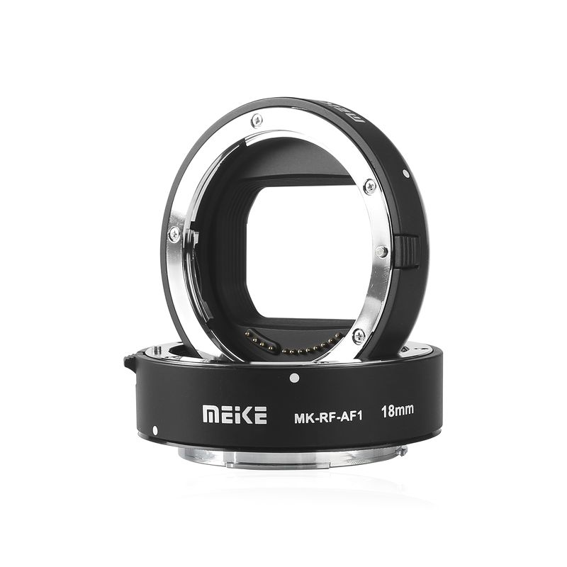 NGÀM CHỤP MACRO MEIKE MK-S-AF3A AUTO FOCUS EXTENSION TUBE 11MM 18MM CHO CANON - Hàng nhập khẩu