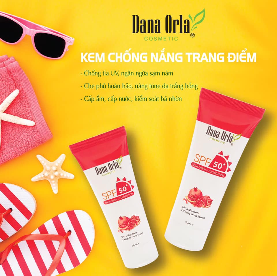 KEM CHỐNG NẮNG TRANG ĐIỂM - SPF 50+