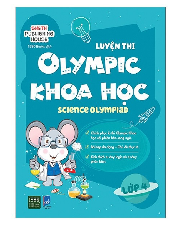 Sách - Luyện thi Olympic khoa học - Lớp 4 (1980)