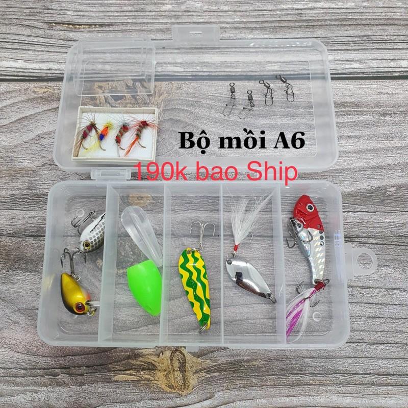 Bộ Mồi A6_ Chuyên Chuyên Lure Rô Phi + Lure suối