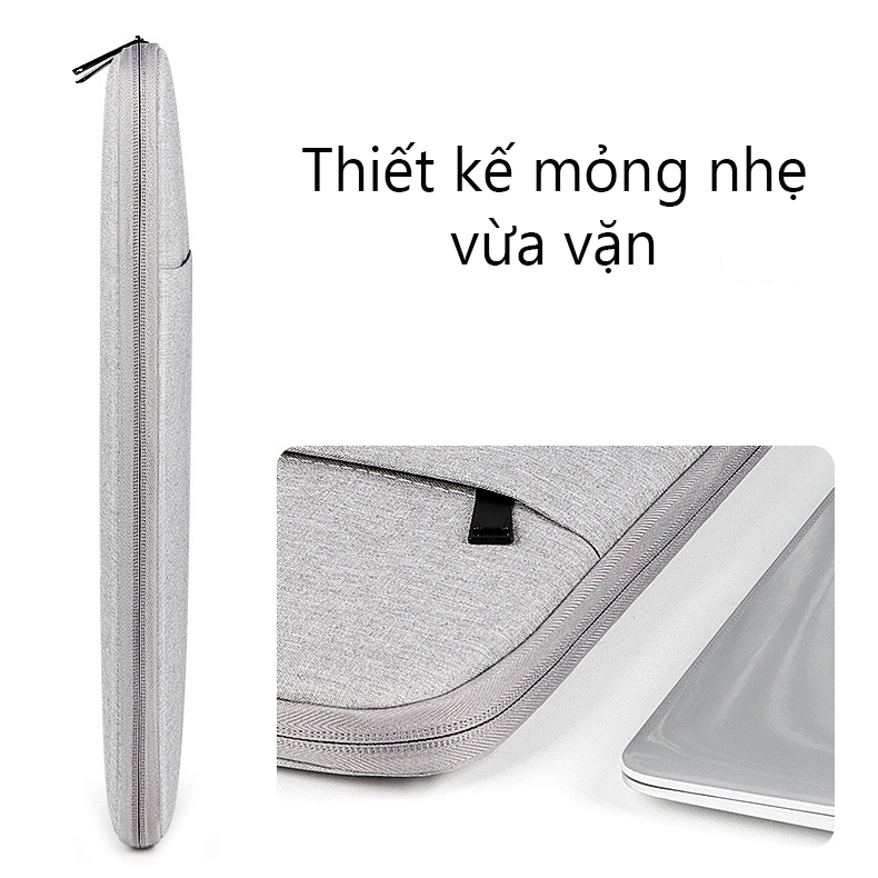 Túi Đựng Cho Ipad, Máy Tính Bảng Dây Kéo Trên 2 Ngăn