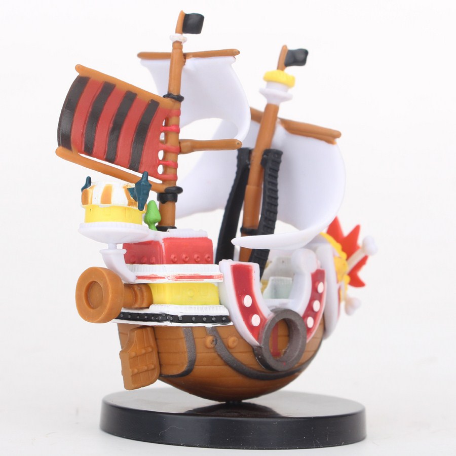 Mô hình thuyền Thousand Sunny cực đẹp team Luffy - One Piece cao 14cm