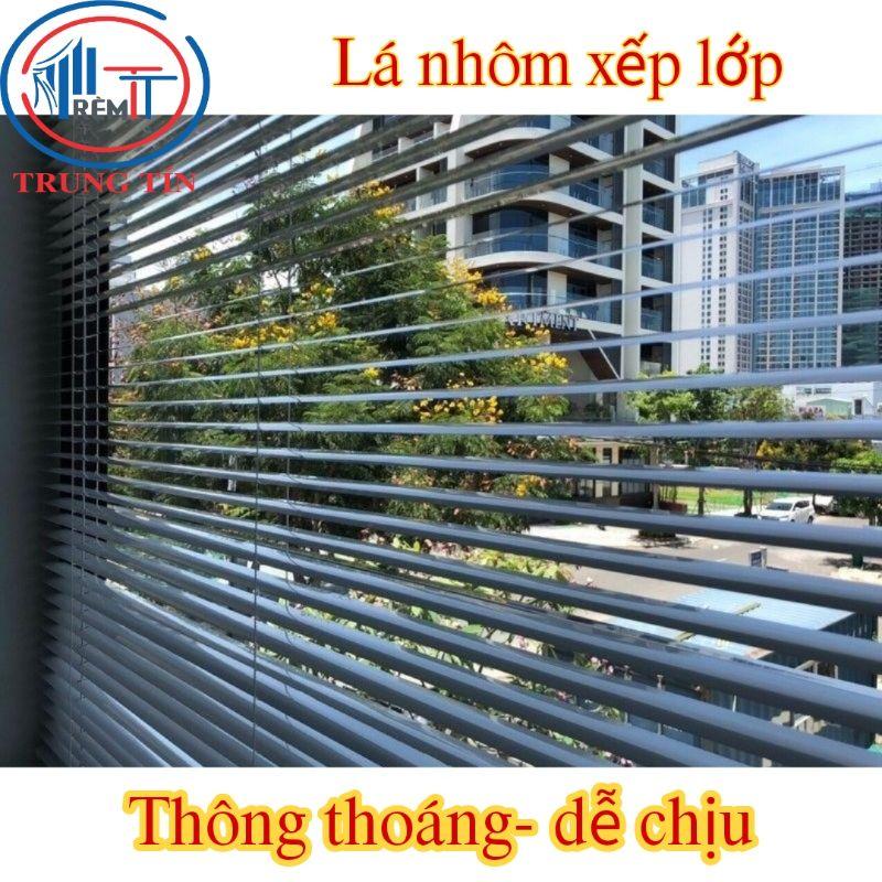 Rèm sáo nhôm ST01 -&gt; ST35 (đặt theo kích cỡ cửa+chọn màu) rèm cửa sổ chống nắng