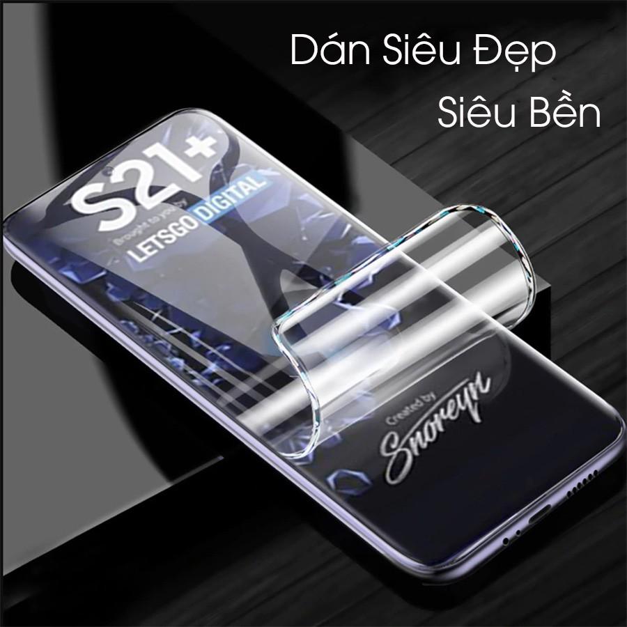 Dán cường lực dẻo Full màn hình Samsung S21,S21+, S21 Ultra 5G công nghệ PPF siêu bền