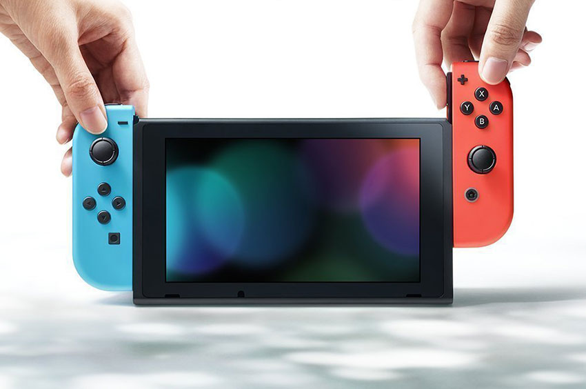 Máy Chơi Game Nintendo Switch Với Neon Blue Và Red Joy‑Con (Xanh Đỏ) - Hàng Nhập Khẩu