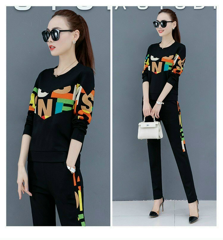 BỘ THUN DÀI TAY PHỐI HỌA TIẾT 3D TT205