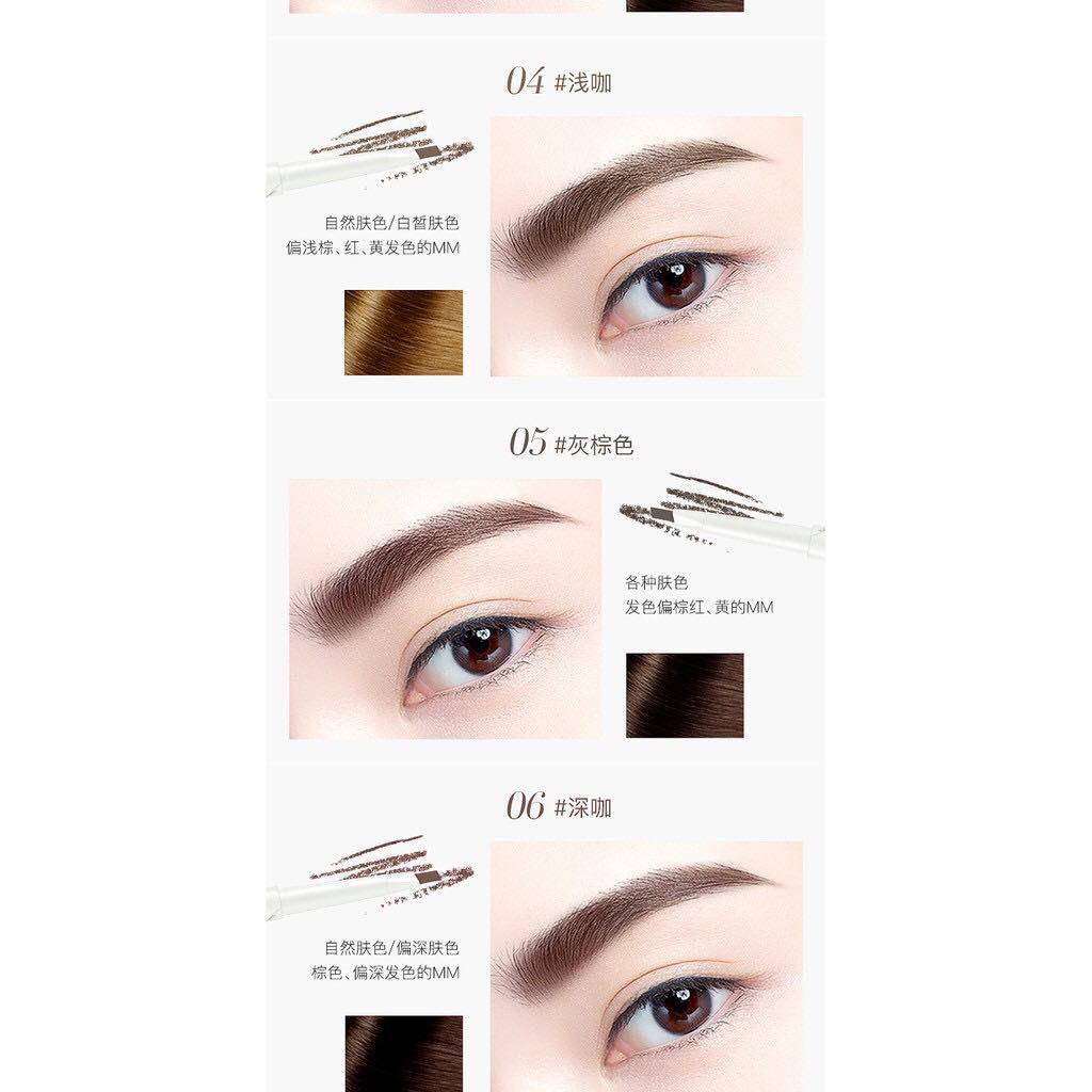 Chì Kẻ Mày 2 đầu Vân Đá Lameila chống nước lâu trôi