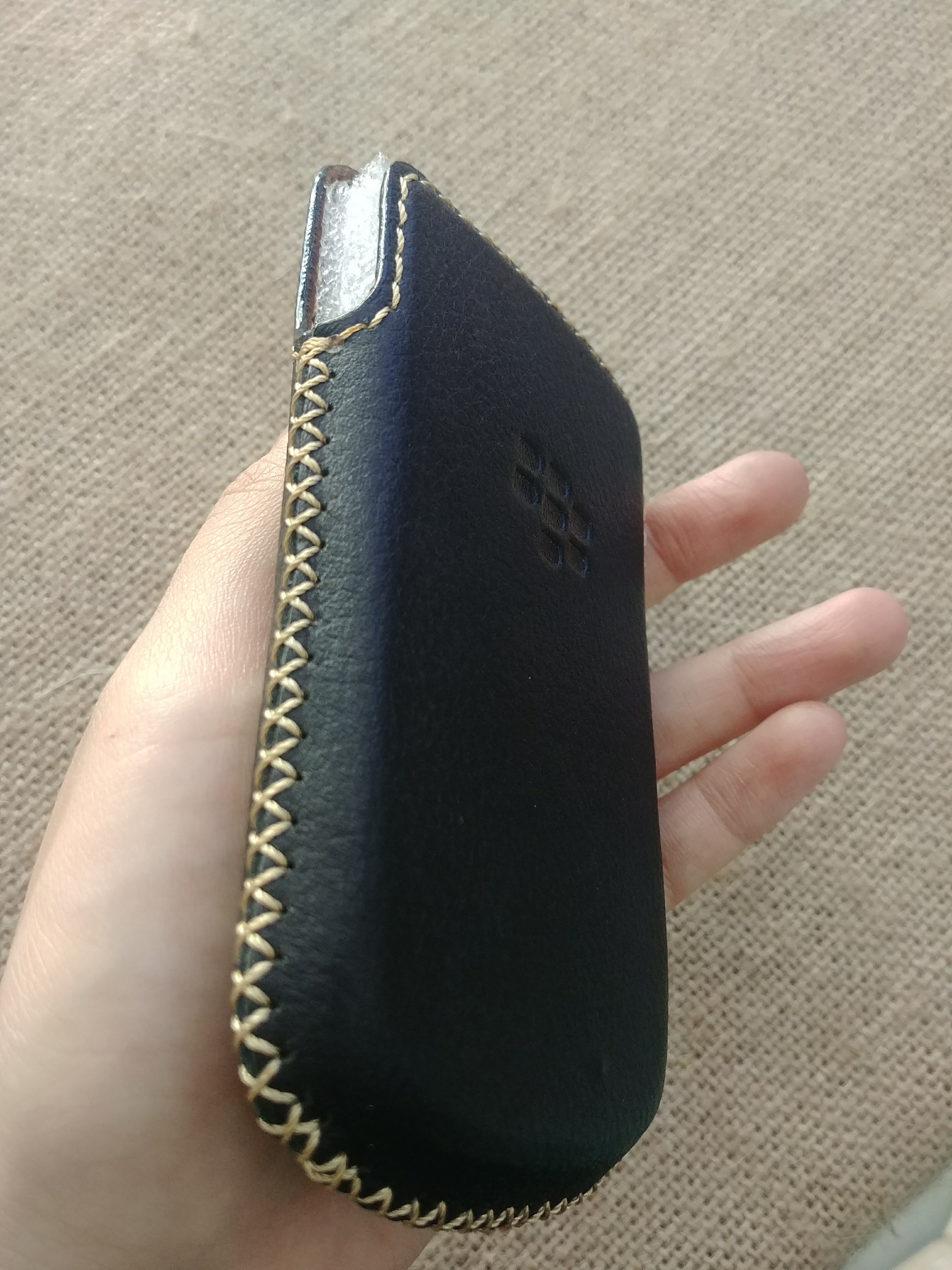 Bao Da Rút Blackberry Torch 9800/9810 Màu Đen - Hàng nhập khẩu
