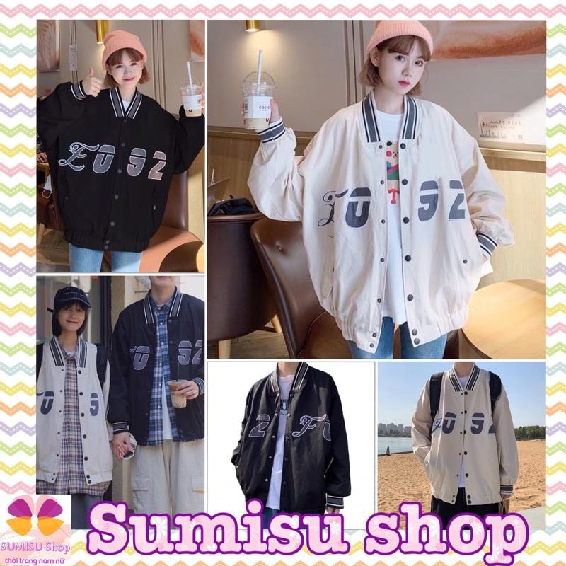 Áo khoác dù bomber, nam nữ mẫu L092 sumisu shop