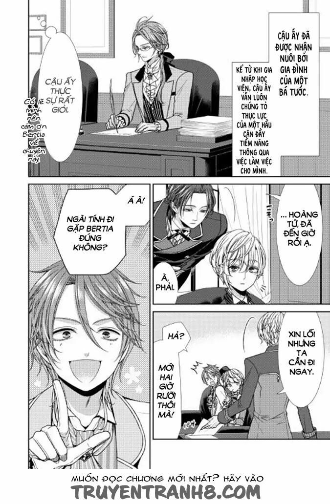 nhật ký theo dõi vị hôn thê tự nhận mình là nữ phụ phản diện 1 chapter 6 7