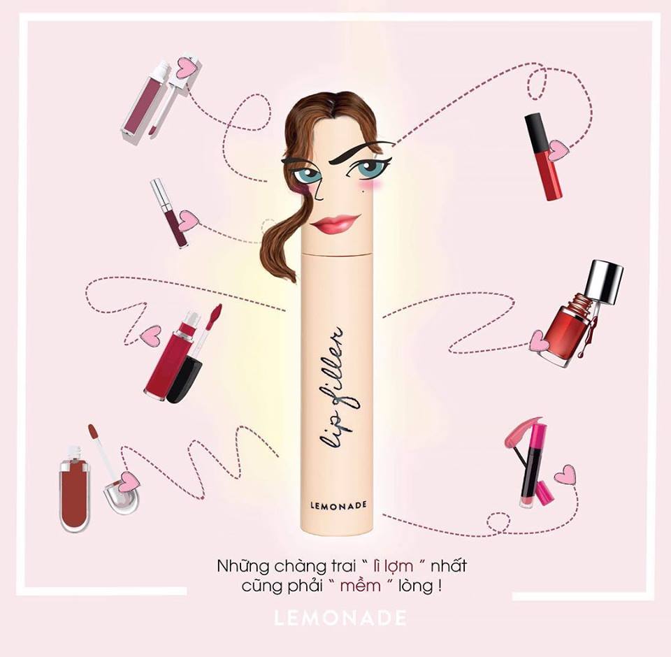 Son Lót Dưỡng Đầy Môi Lip Filler Lemonade