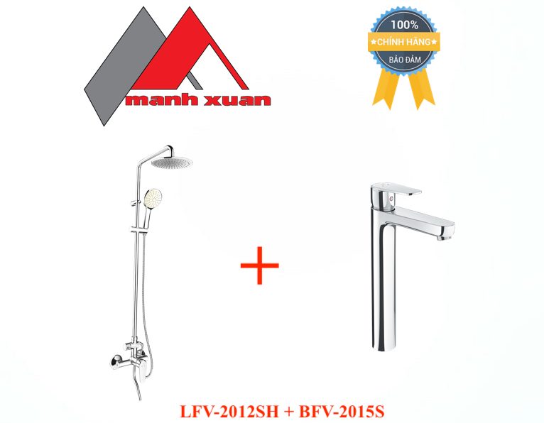 Combo trọn bộ INAX BFV-2015S + LFV-2012SH